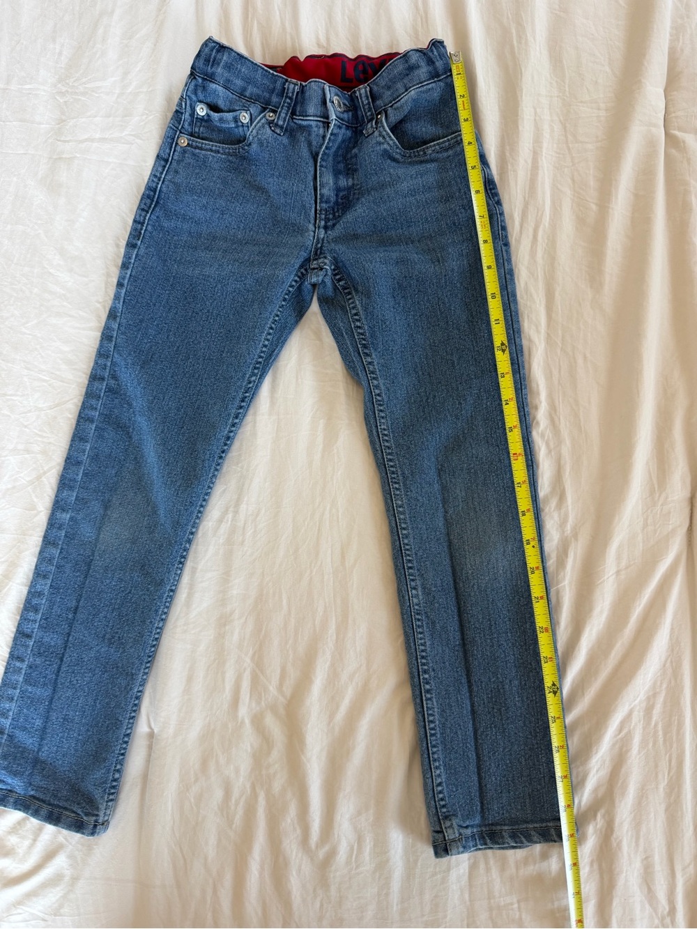 Levi's Kids Blue Straight-Leg Jeans